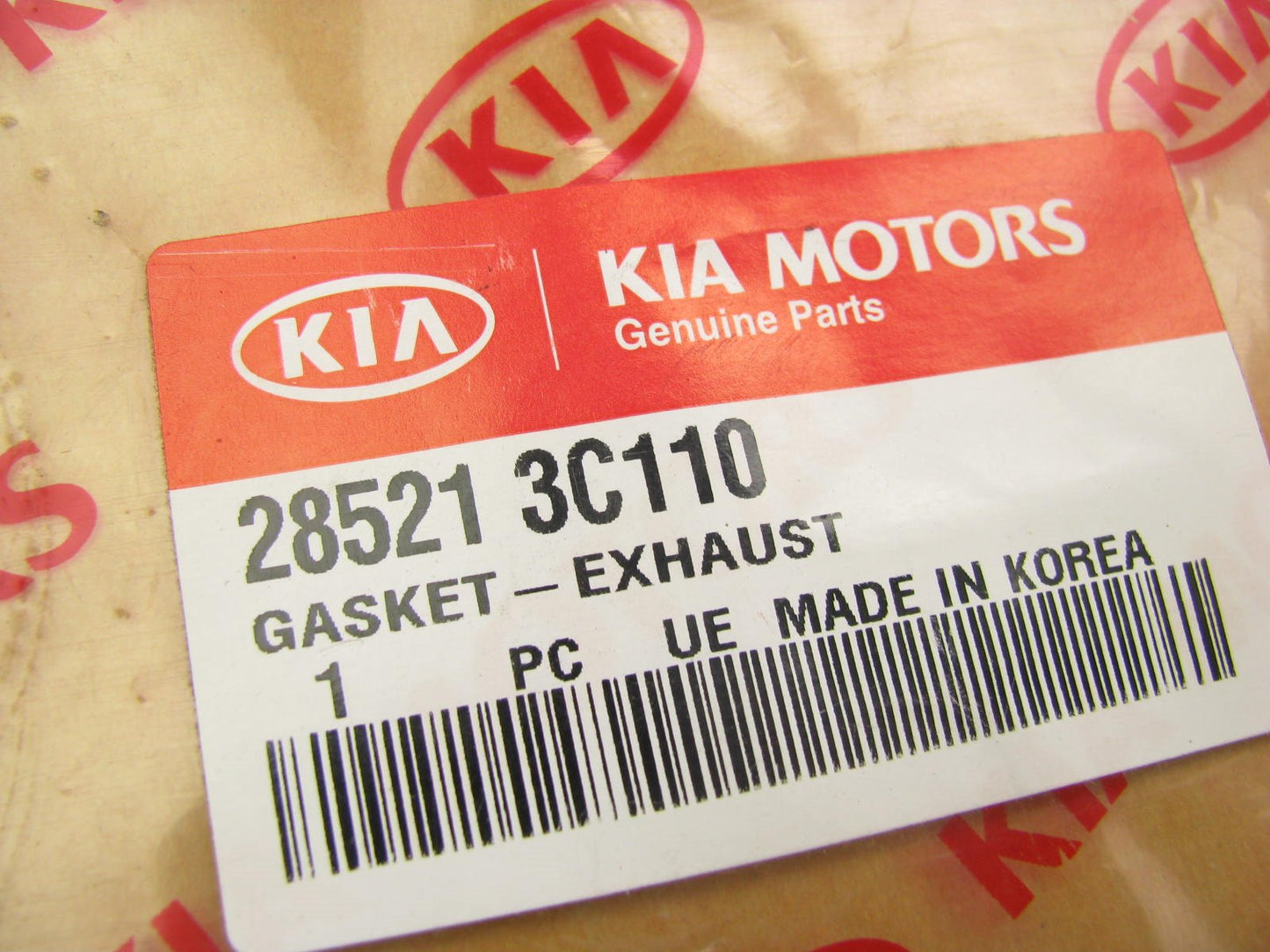 NEW GENUINE OEM Left Side Exhaust Manifold Gasket For Kia 285213C110