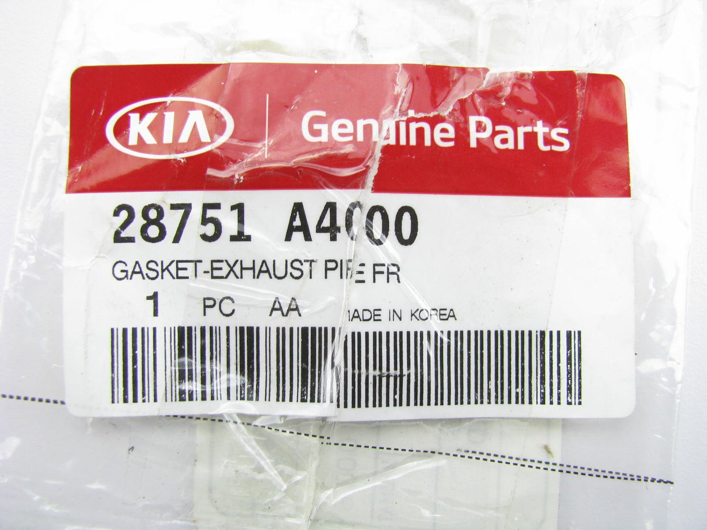 New OEM Exaust Pipe Muffler Gasket For 2014-15 Kia Soul 28751A4000