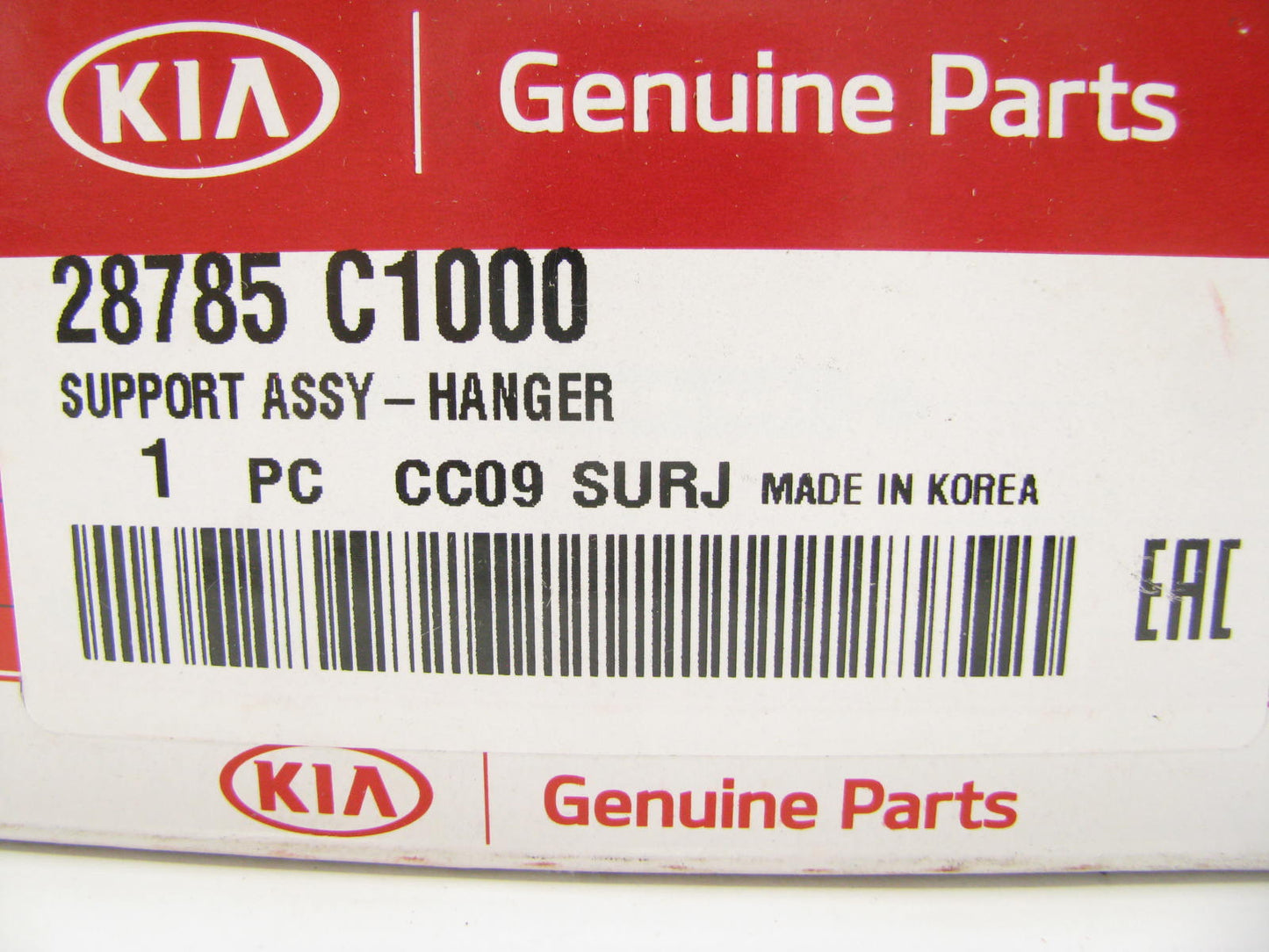 NEW - OEM GENUINE Exhaust System Hanger Support For 16-20 Kia Optima 28785C1000