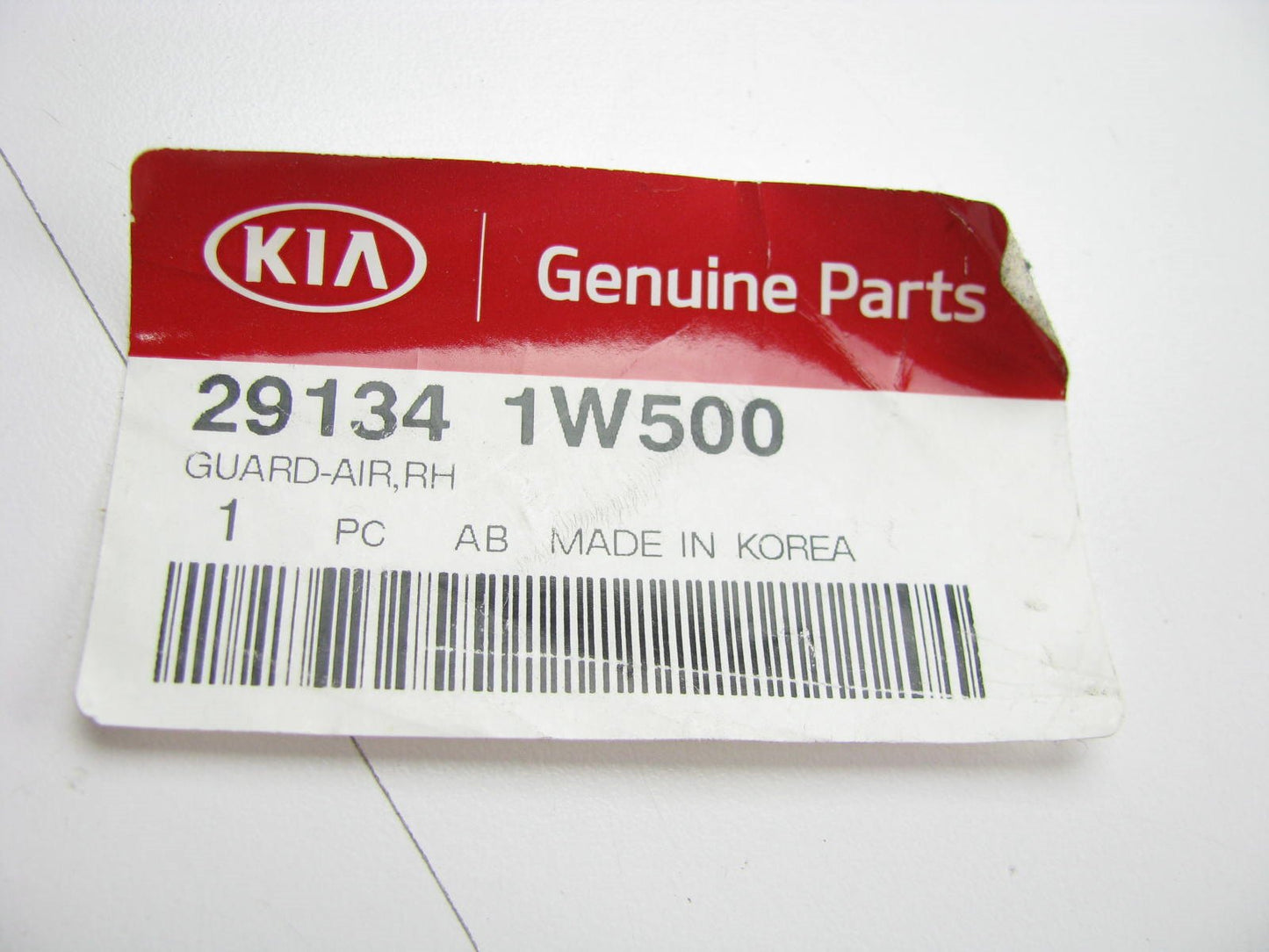 New Right A/C Condenser Air Guide Guard Shield OEM For 14-17 Kia Rio 291341W500