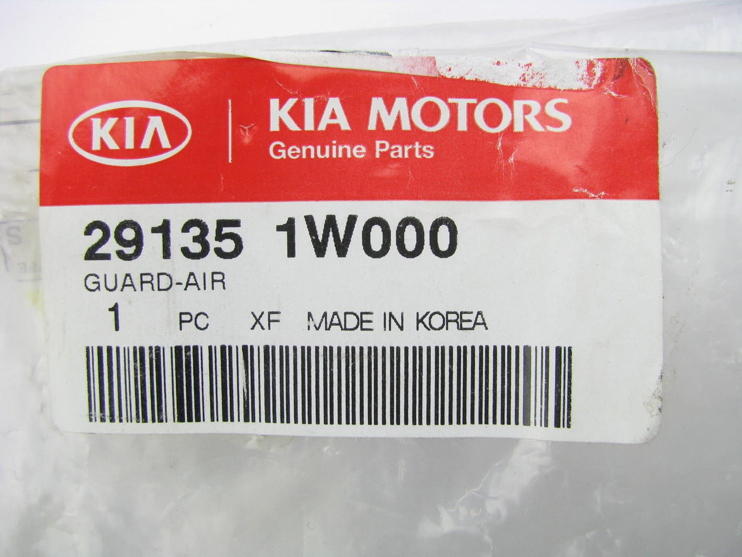 New OEM Front Radiator Upper Air Guide For 12-15 Rio 291351W000