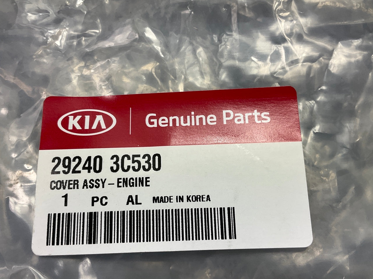 NEW - OEM 292403C530 Engine Cover For 2006-2008 Kia Sorento 3.3L-V6