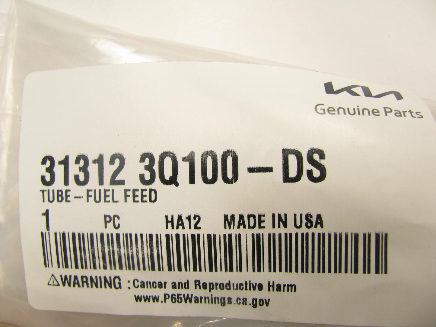 NEW Fuel Injection Fuel Rail Supply Feed Tube OEM For 2011-2015 Kia Optima 2.0L