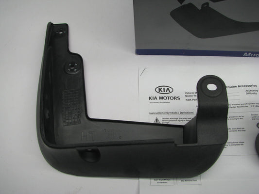 NEW Front Splash Guards / Mud Flaps Genuine OEM For 2014-2016 Kia Cadenza