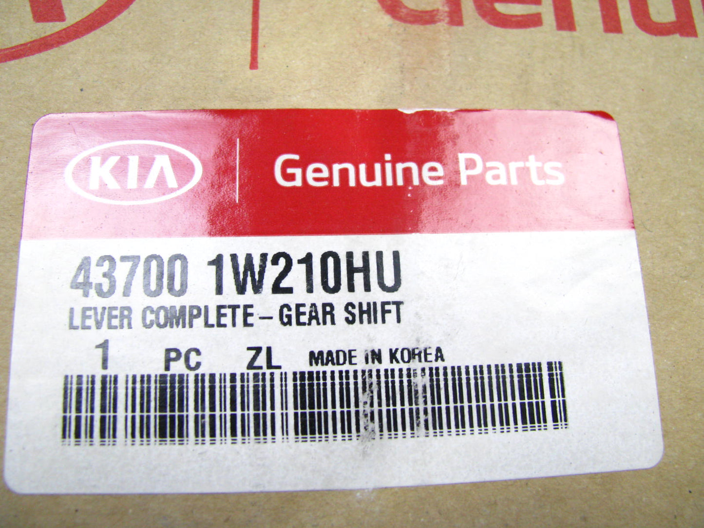 NEW Manual Stickshift Shifter With Shift Knob OEM For 12-17 Kia Rio 437001W210HU