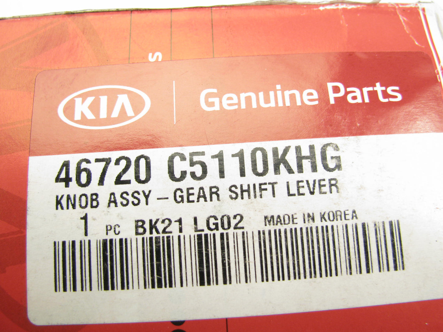 NEW Auto Trans LEATHER Gear Shift Knob OEM For 16-18 Kia Sorento 46720C5110KHG