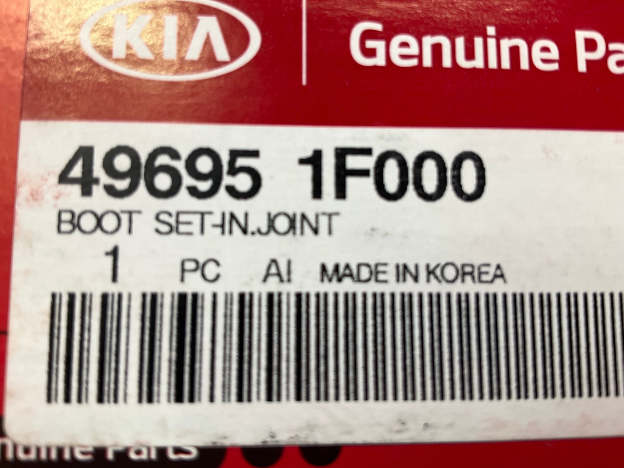 NEW REAR Inner Joint CV Axle Boot Kit OEM For 05-10 Kia Sportage 4WD 496951F000