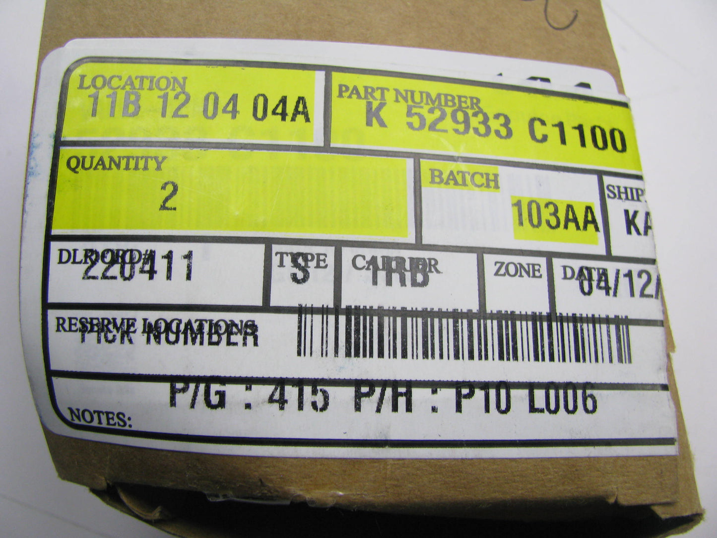 NEW GENUINE 52933C1100 TPMS Tire Pressure Monitor Sensor OEM For Kia