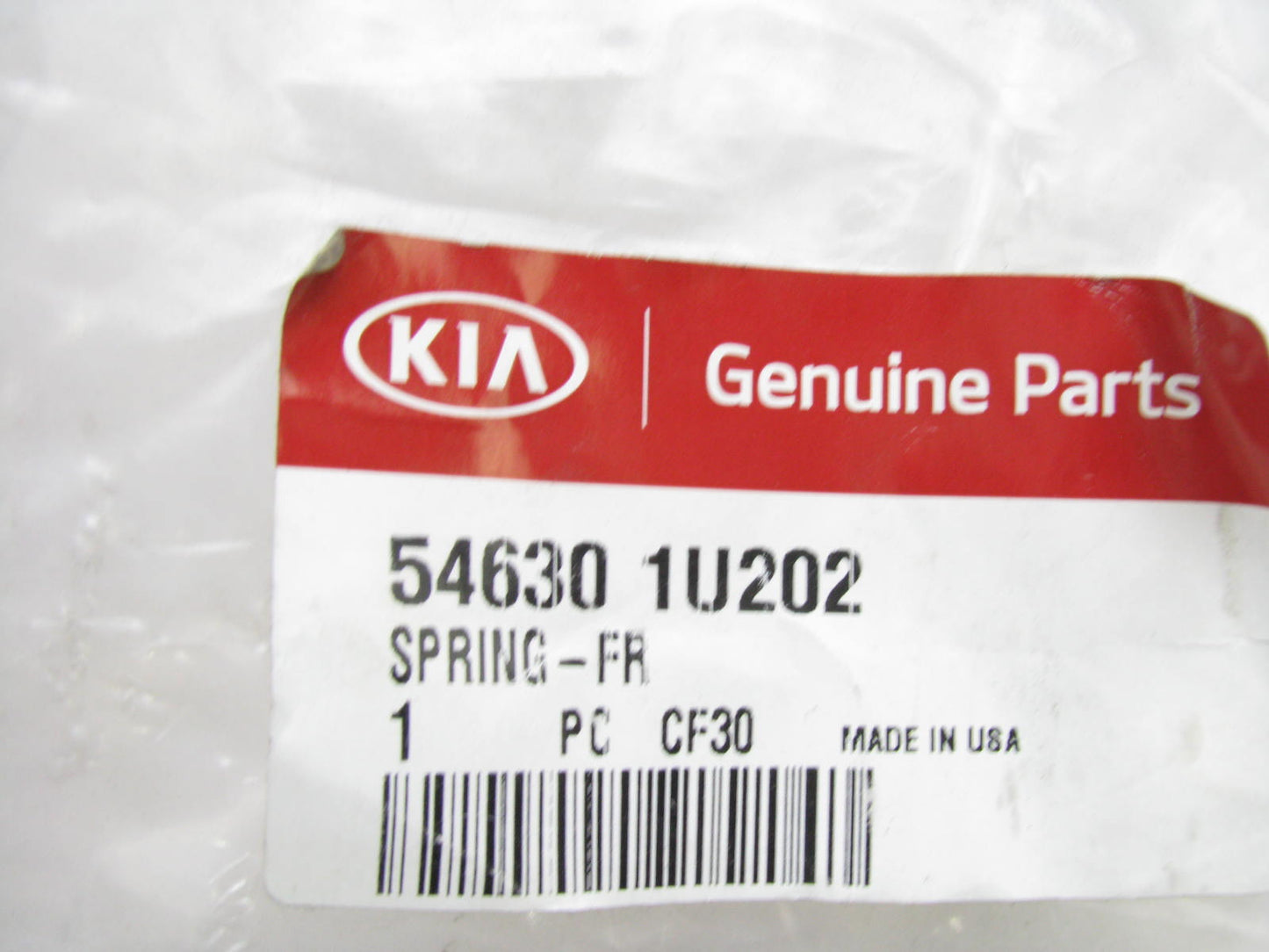 NEW - OEM 546301U202 Front Coil Spring For 2011-2012 Kia Sorento