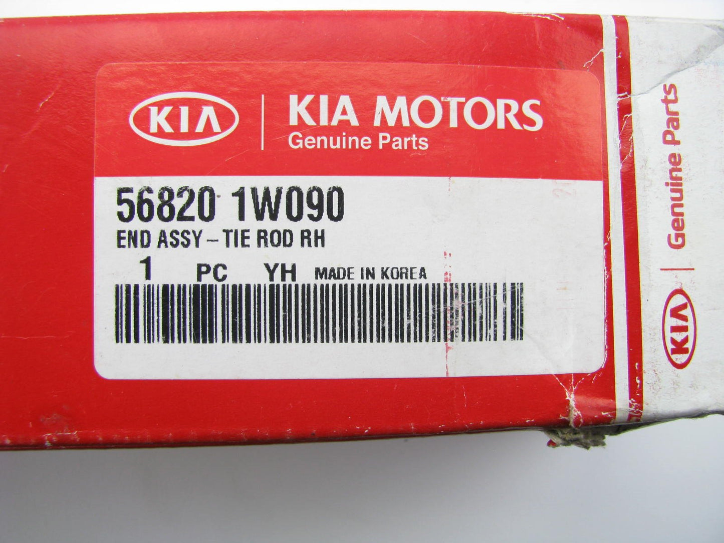 NEW - OEM 568201W090 Front Right Outer Tie Rod For 2012-2014 Kia Rio