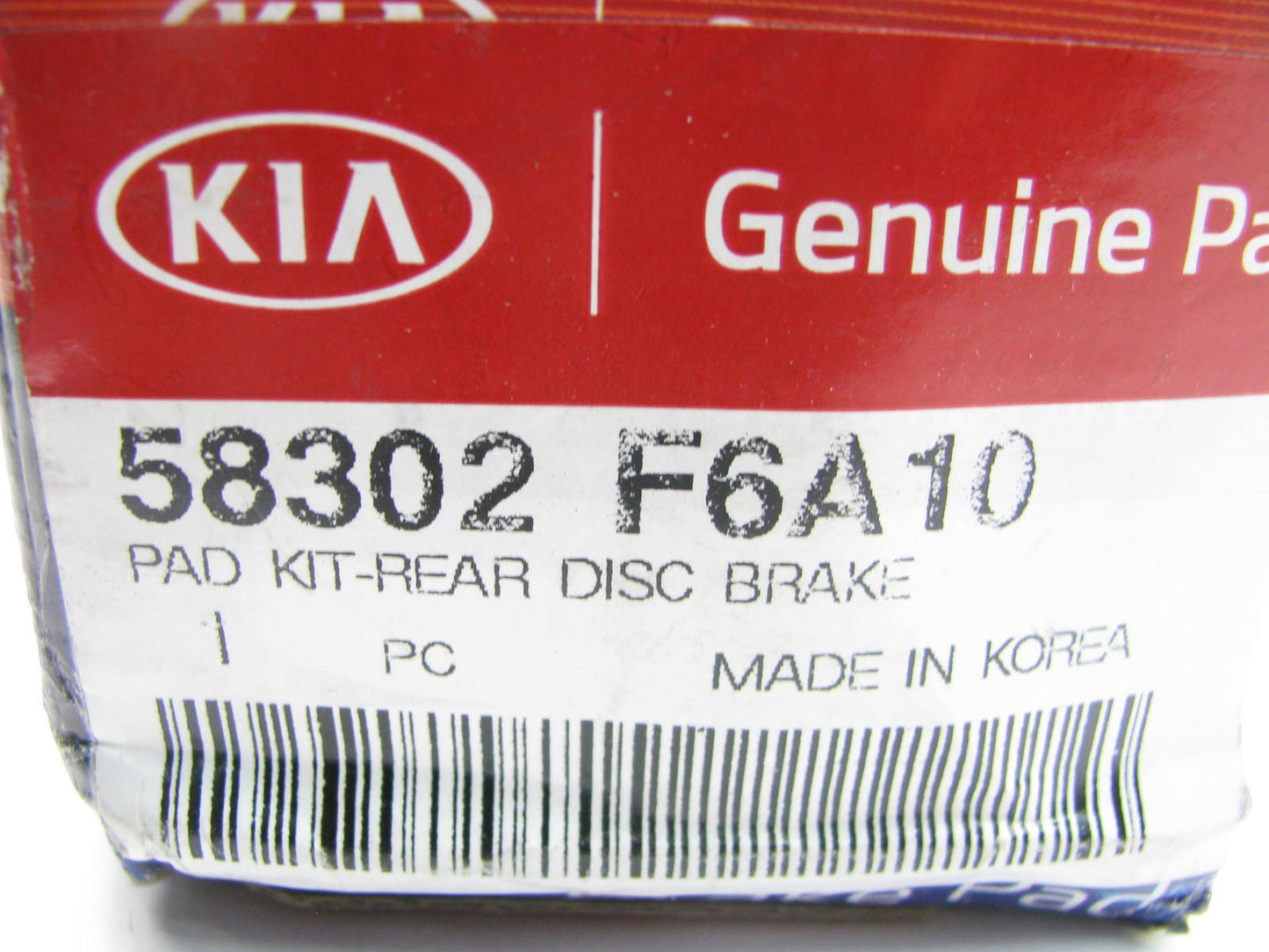 NEW GENUINE Rear Disc Brake Pads OEM For 2017-2020 Kia Cadenza 58302F6A10