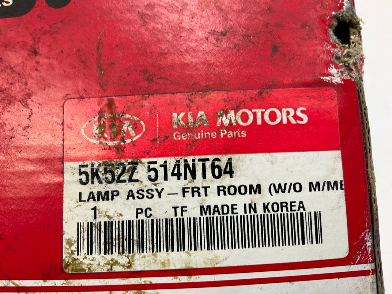 NEW - OEM 5K52Z514NT64 Interior Dome Lamp Assembly For 2001-2005 Kia Sedona