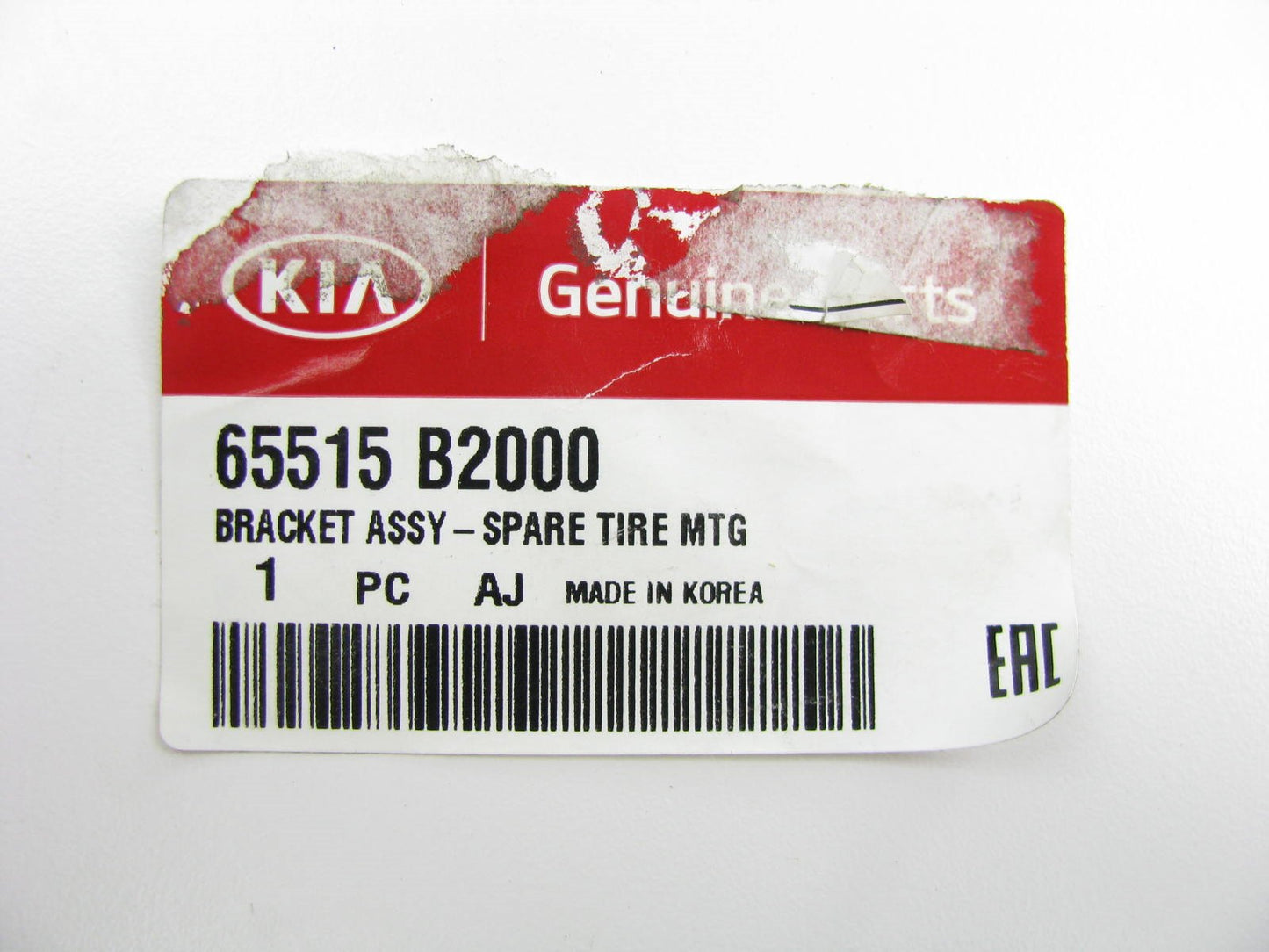 NEW Spare Tire Compartment Mounting Bracket OEM For 14-16 Kia Soul 65515B2000