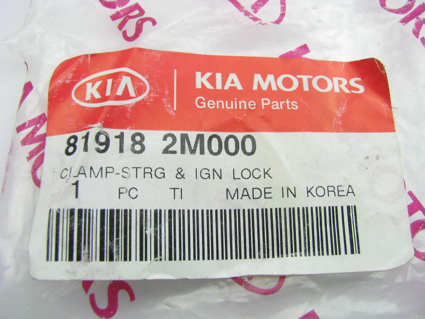 New OEM Steering Ignition Cylinder Lock Clamp For 2010 Forte 819182M000