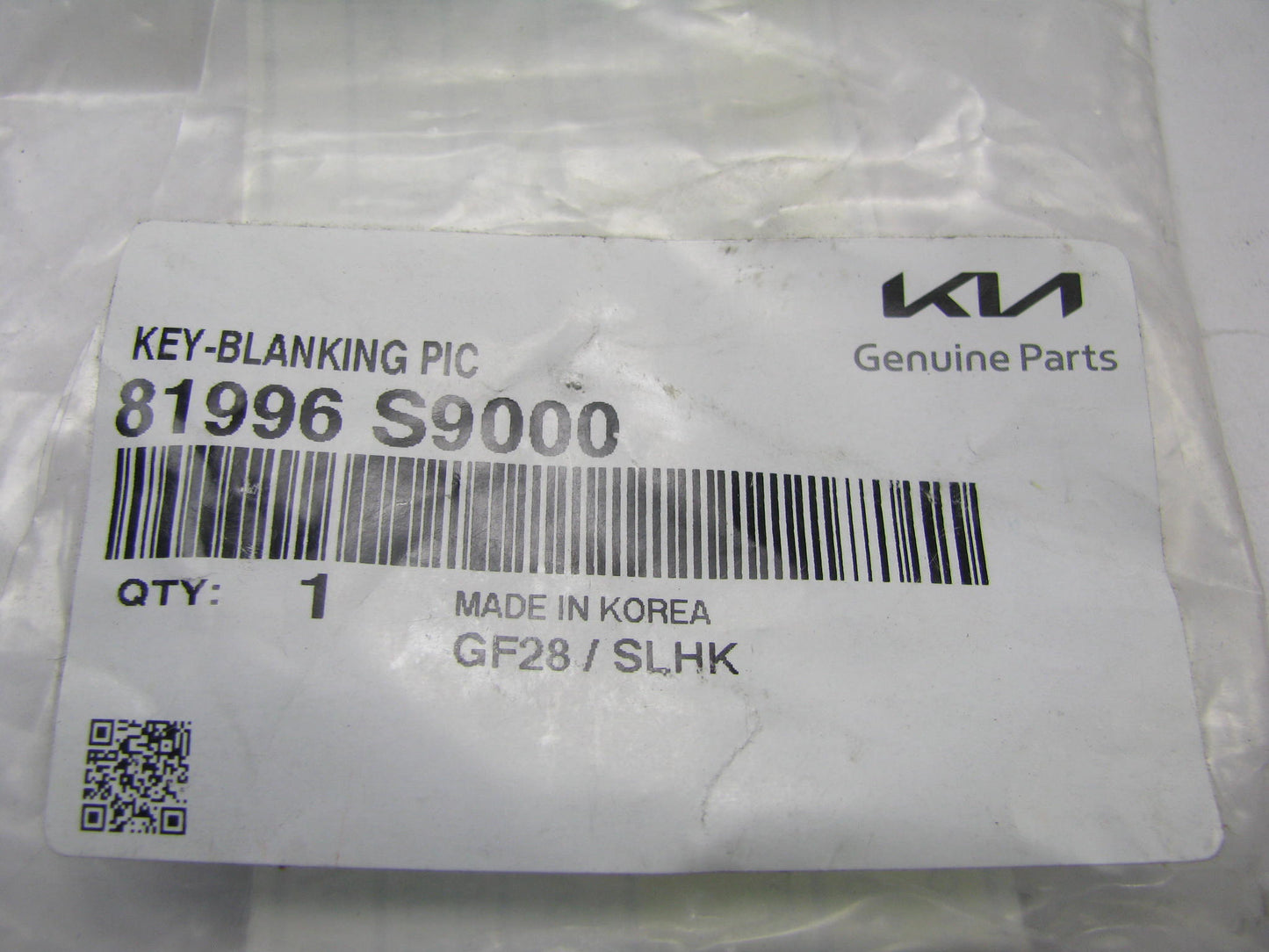 NEW Uncut Keyfob Key Fob Blank Key OEM For Kia 81996S9000