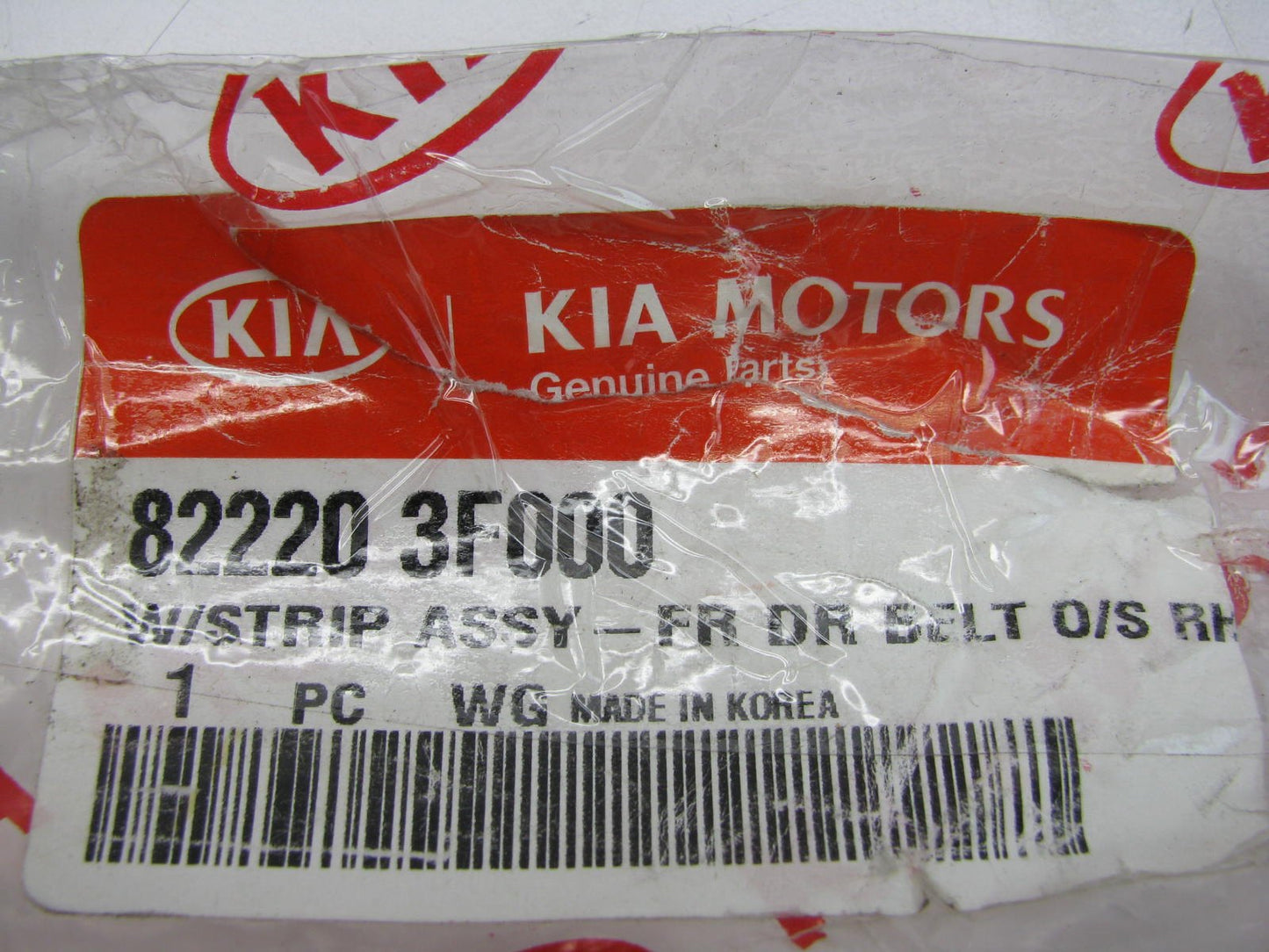 NEW FRONT RIGHT SIDE Door Window Moulding Weatherstrip Seal OEM For 04-09 Amanti