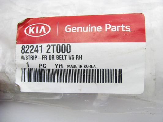 New OEM Front Right Passenger Door Belt Inner Weatherstrip Seal For 11-16 Optima