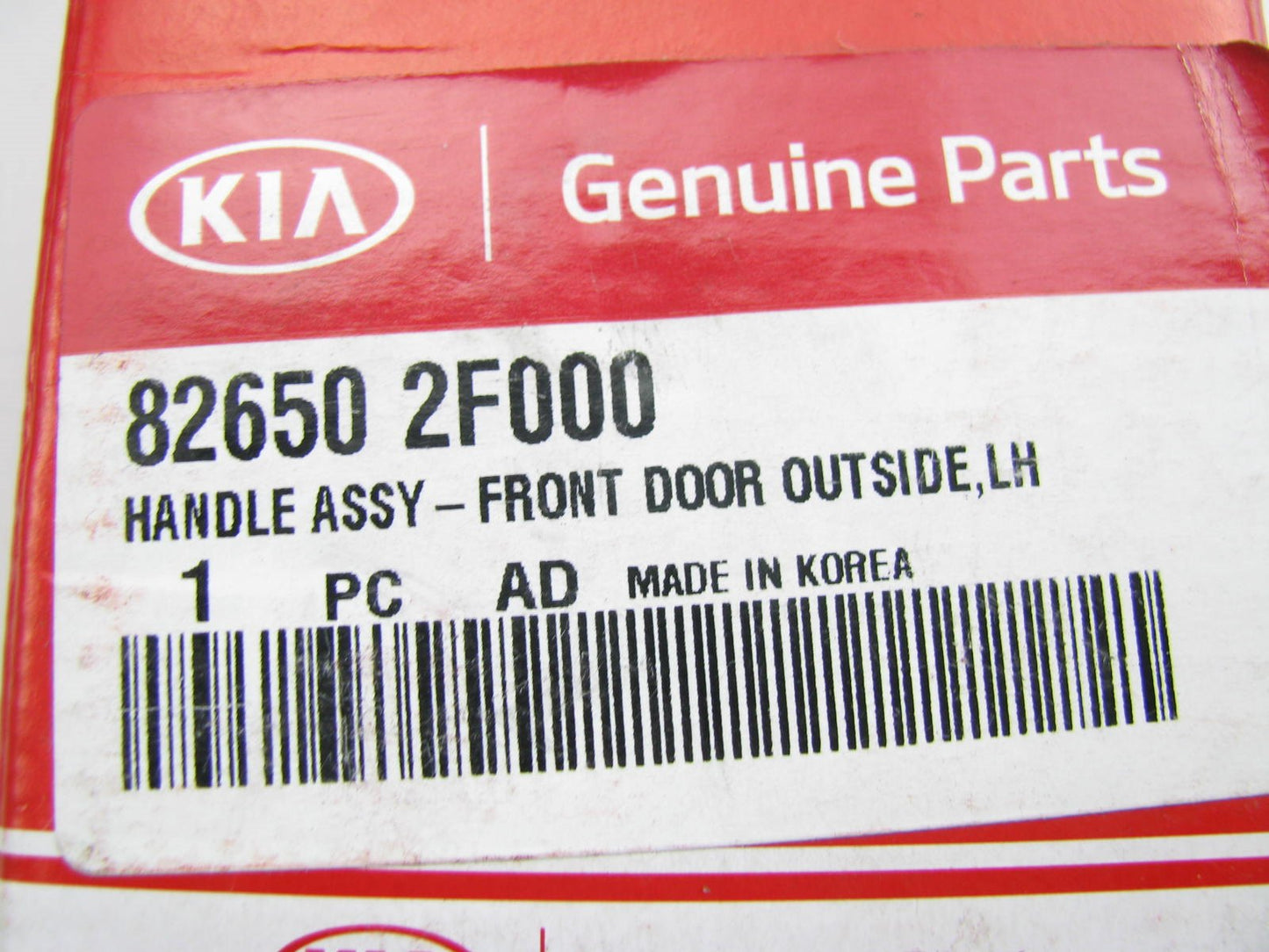New Front Left Side Exterior Door Handle For 04-09 Kia Spectra 826502F000