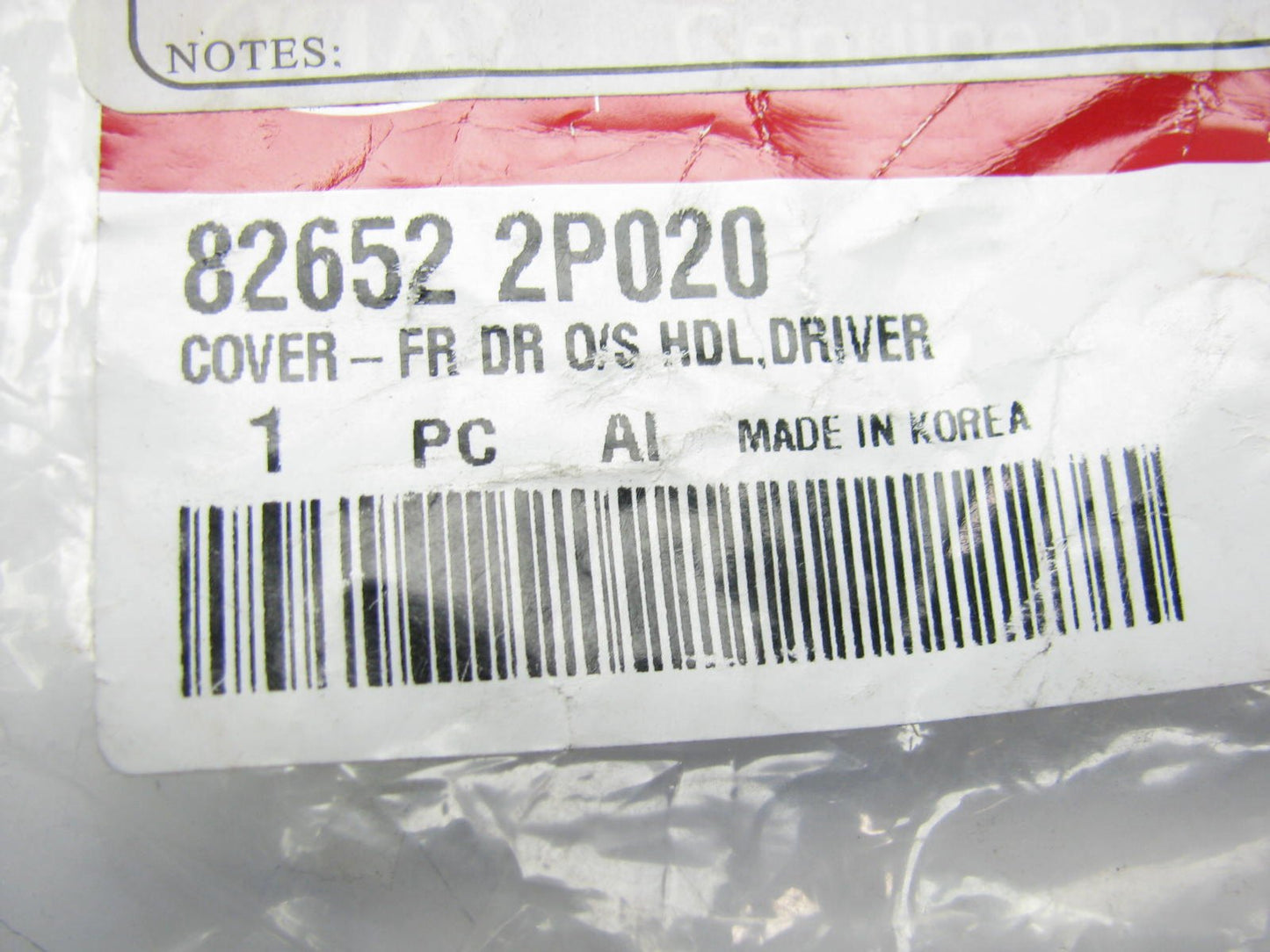 FRONT DRIVERS LEFT SIDE DOOR Exterior Door Handle Cover For 11-15 Sorento