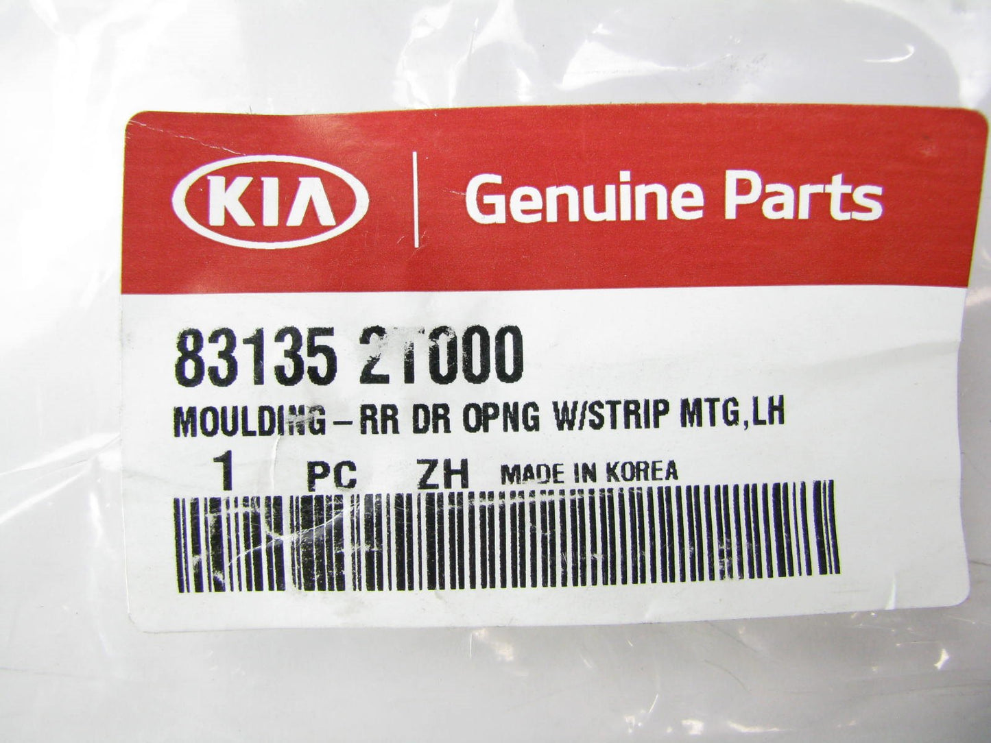 New OEM Rear Left Door Upper Weatherstrip Mounting Moulding For 11-15 Optima