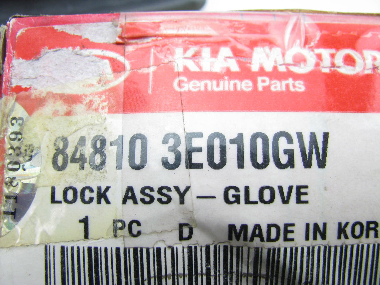 New Genuine Interior Glove Box Lock Latch OEM For 2002-03 Sorento 848103E010GW