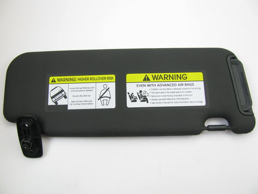 NEW GENUINE OEM Left Side Sun Visor BLACK For 2011-2013 Sportage 852103W630WK