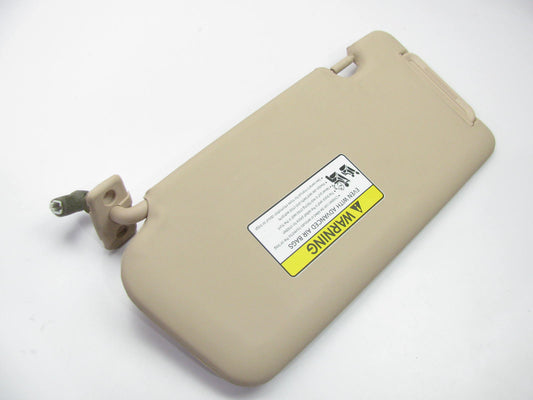 NEW Right Sun Visor, Beige, OEM For 11-14 Kia Sedona With Sunroof 852204D166TW