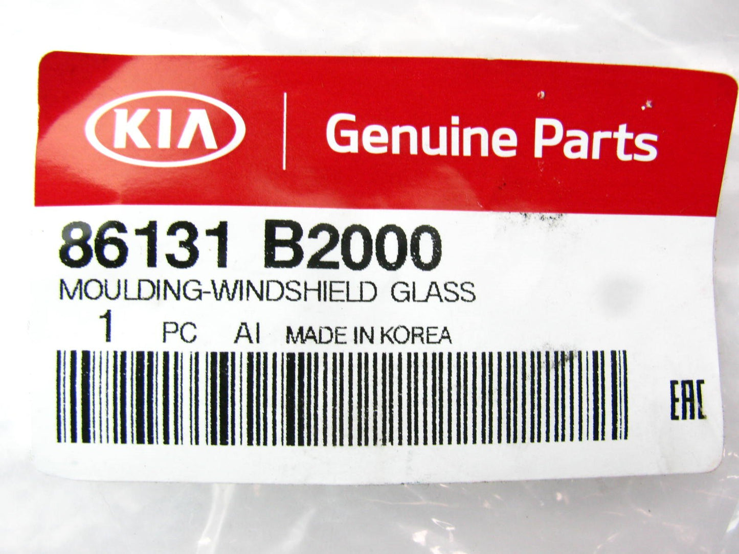New Genuine Windshield Reveal Moulding Trim Strip OEM For 14-19 Soul 86131B2000