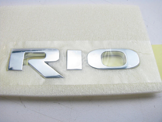 NEW GENUINE *Rio* Hatch Emblem OEM For 12-17 Kia Rio Hatchback 863101W000