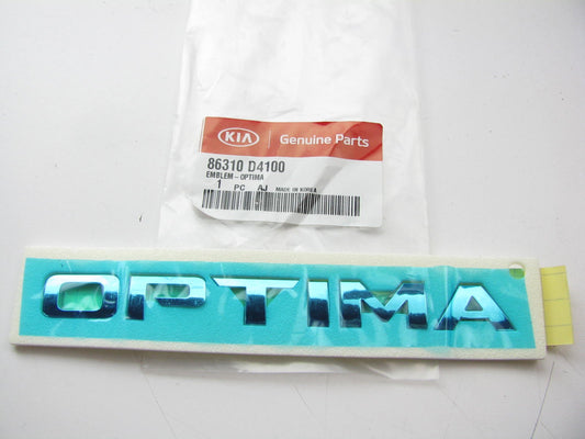 New OEM Rear Chrome Nameplate Trunk Emblem For 2016-2020 Kia Optima 86310D4100