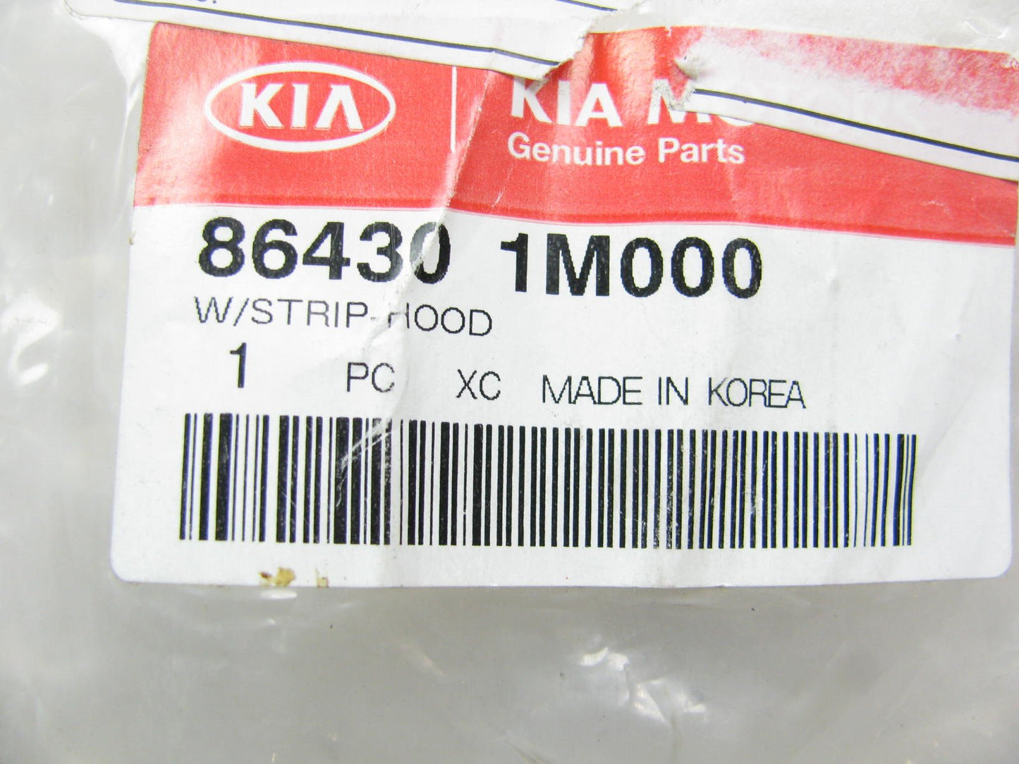 Rear Hood Weatherstip Seal OEM For 2010-13 KIA Forte 864301M000