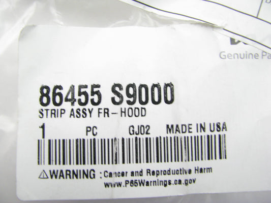 New OEM Hood To Cowl Weatherstrip Seal 86455S9000 For 2020-2024 Kia Telluride