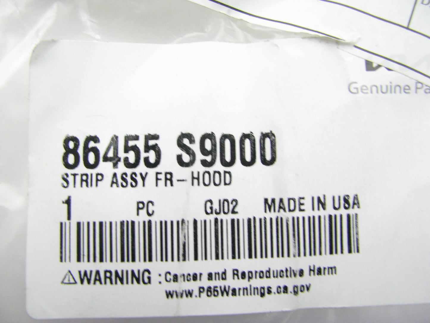 New OEM Hood To Cowl Weatherstrip Seal 86455S9000 For 2020-2024 Kia Telluride