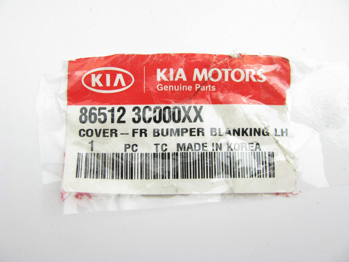 New OEM Front Bumper Left Side Blanking Cover Panel For 01-02 Kia Optima