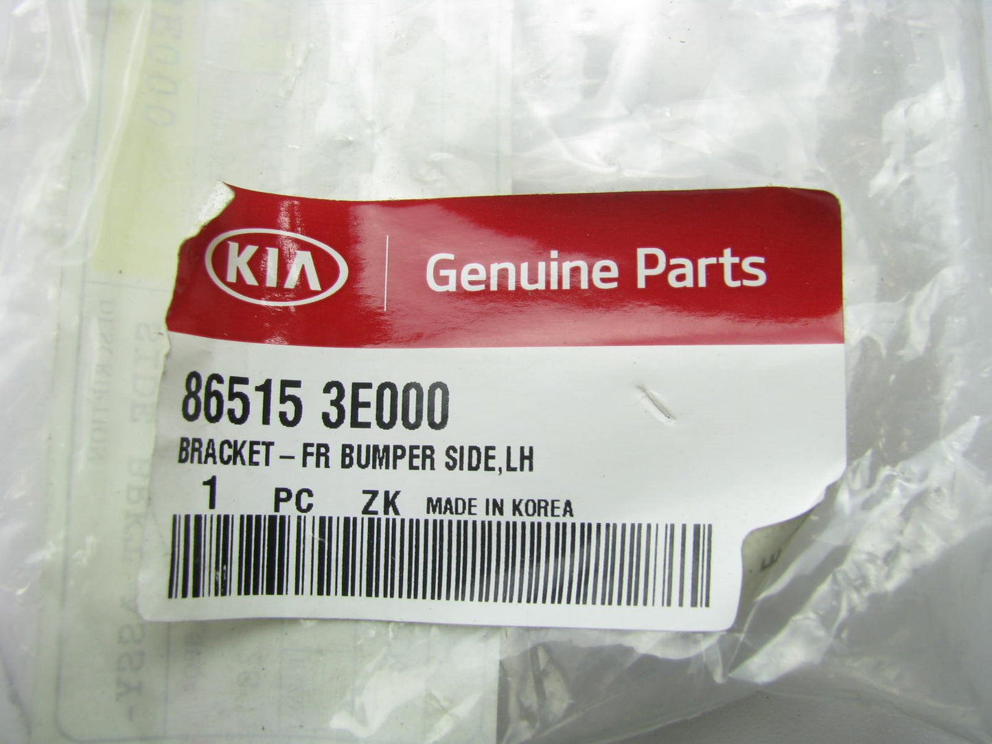 FRONT Bumper Cover Bracket Left Drivers Side OEM For 2003-06 Sorento 865153E000
