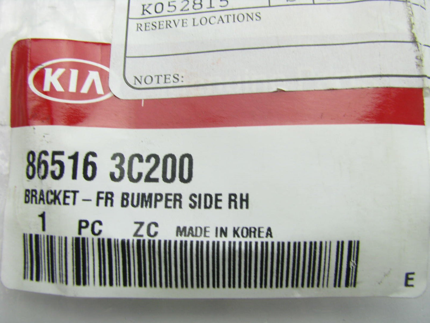 NEW - OEM FRONT Bumper Cover Bracket Right For 2003-2006 Kia Optima