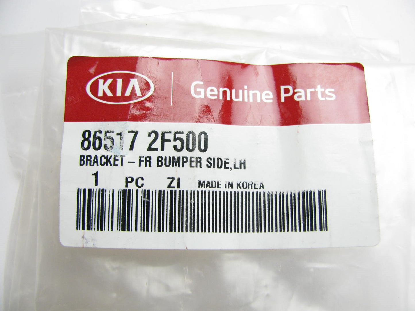 New OEM Front Bumper Side Bracket Left Driver For 2007-09 Kia Spectra 865172F500