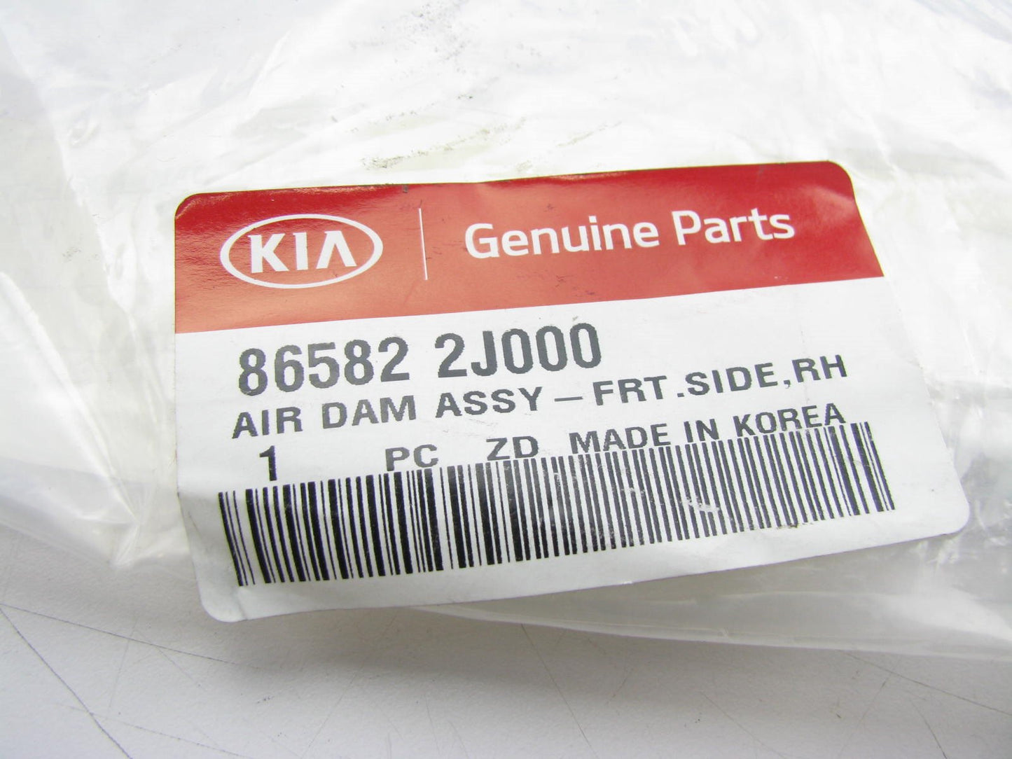 New Front Right Air Dam Deflector Valance Lip For 2009 Kia Borrego 865822J000