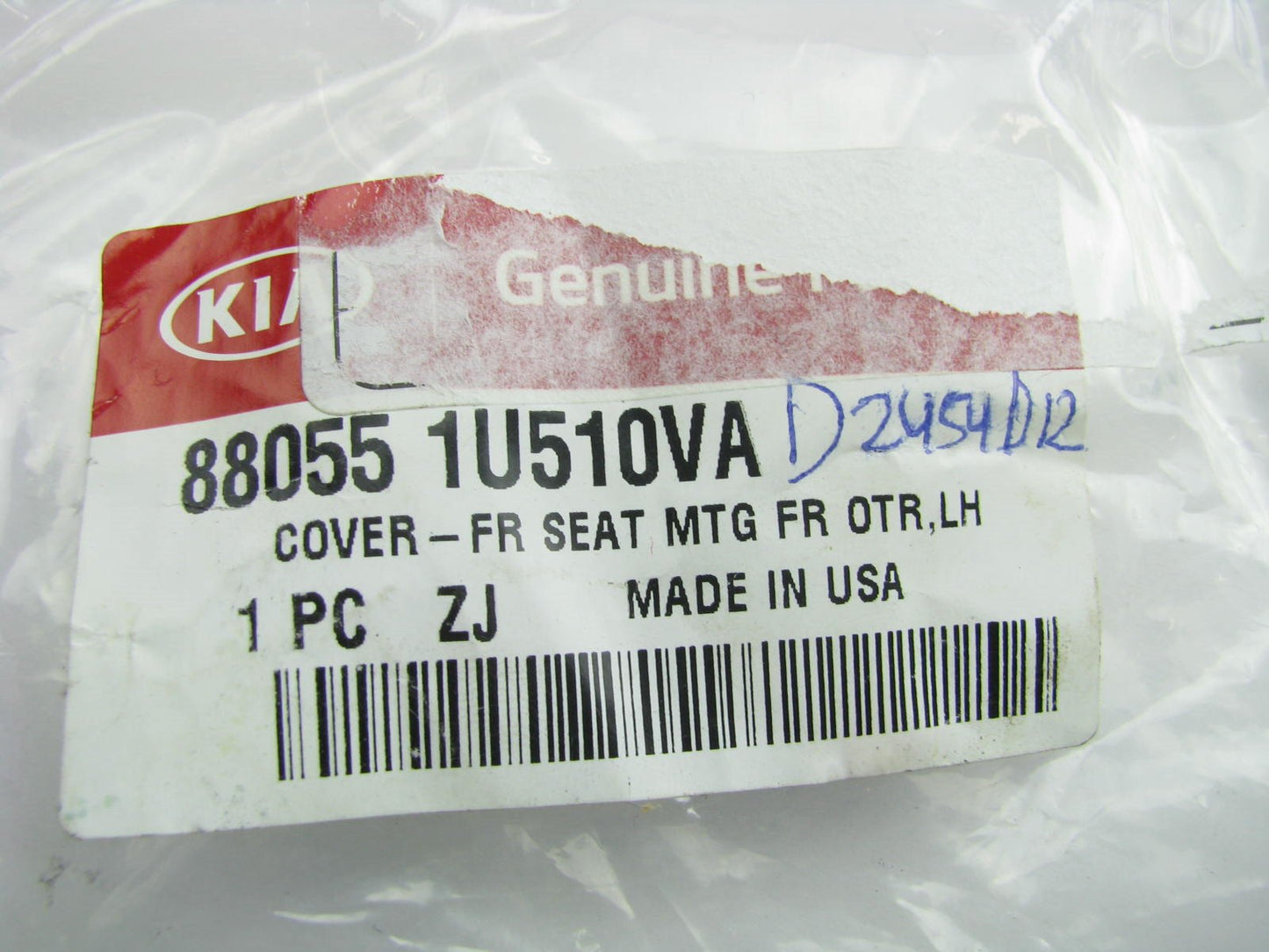 New OEM Driver Seat Track End Cover Left For 2014-2015 Kia Sorento 880551U510VA