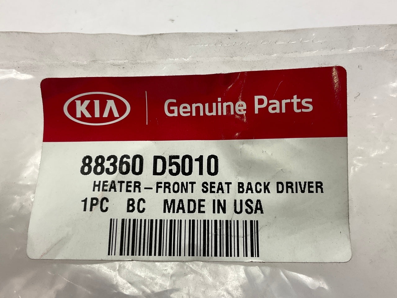 Front Left Drivers Seat Back Heater Heating Element For 16-20 Optima 88360D5010