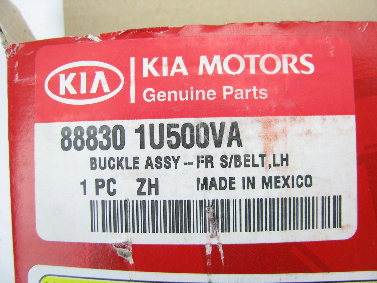 New OEM Front Left Drivers Seat Belt Buckle For 2011-15 Kia Sorento 888301U500VA