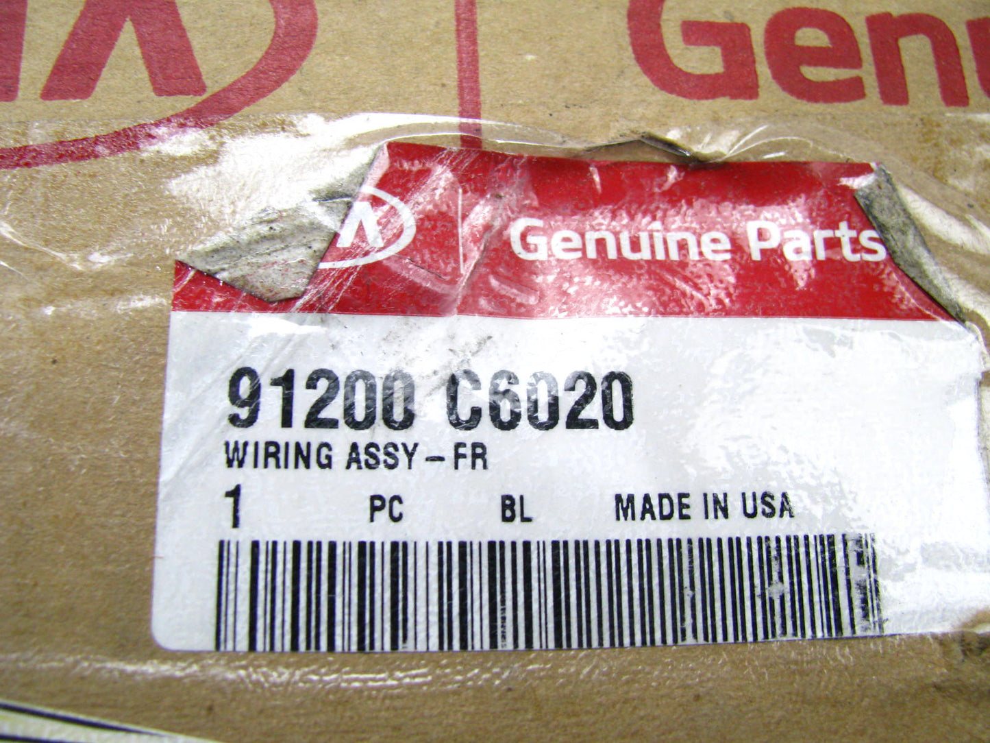 Engine Front End Fuse Box & Wire Harness OEM For 16 Sorento 2.4L AWD 91200C6020