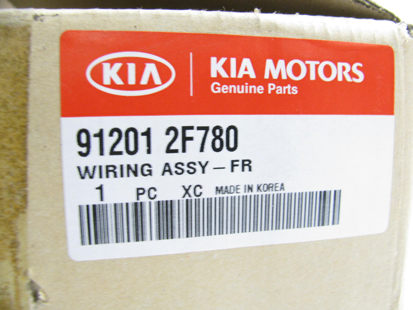 NEW - OEM 912012F780 Front Engine Wire Harness For 2007-2009 Kia Spectra