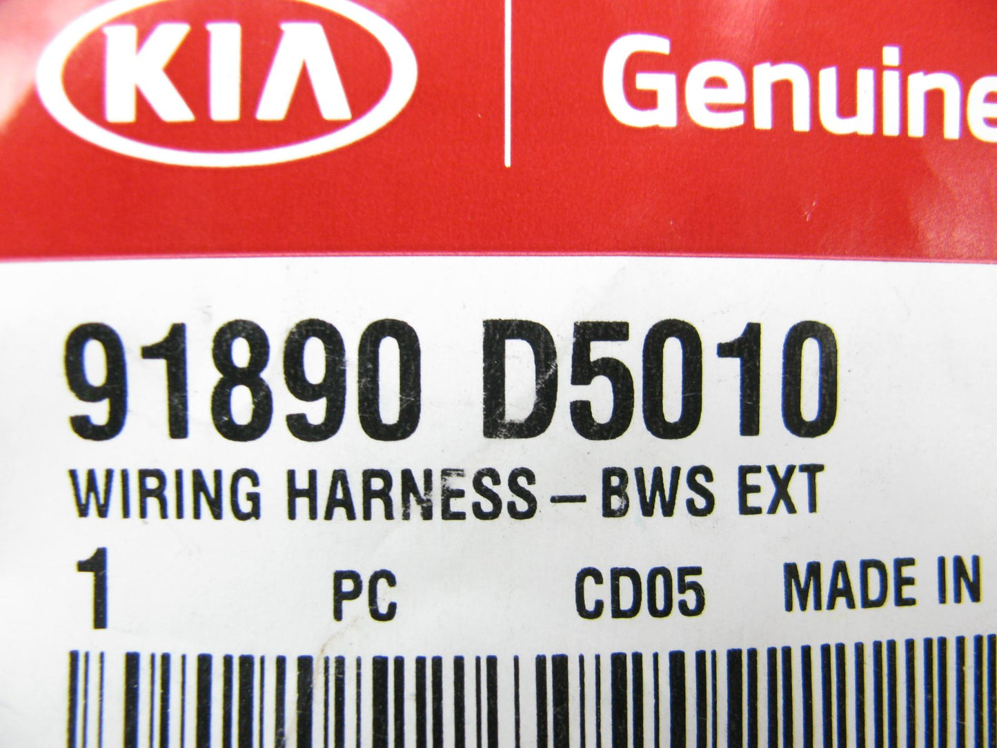 NEW REAR BWS Backup Warning Extension Harness OEM For 2016-2018 Kia Optima