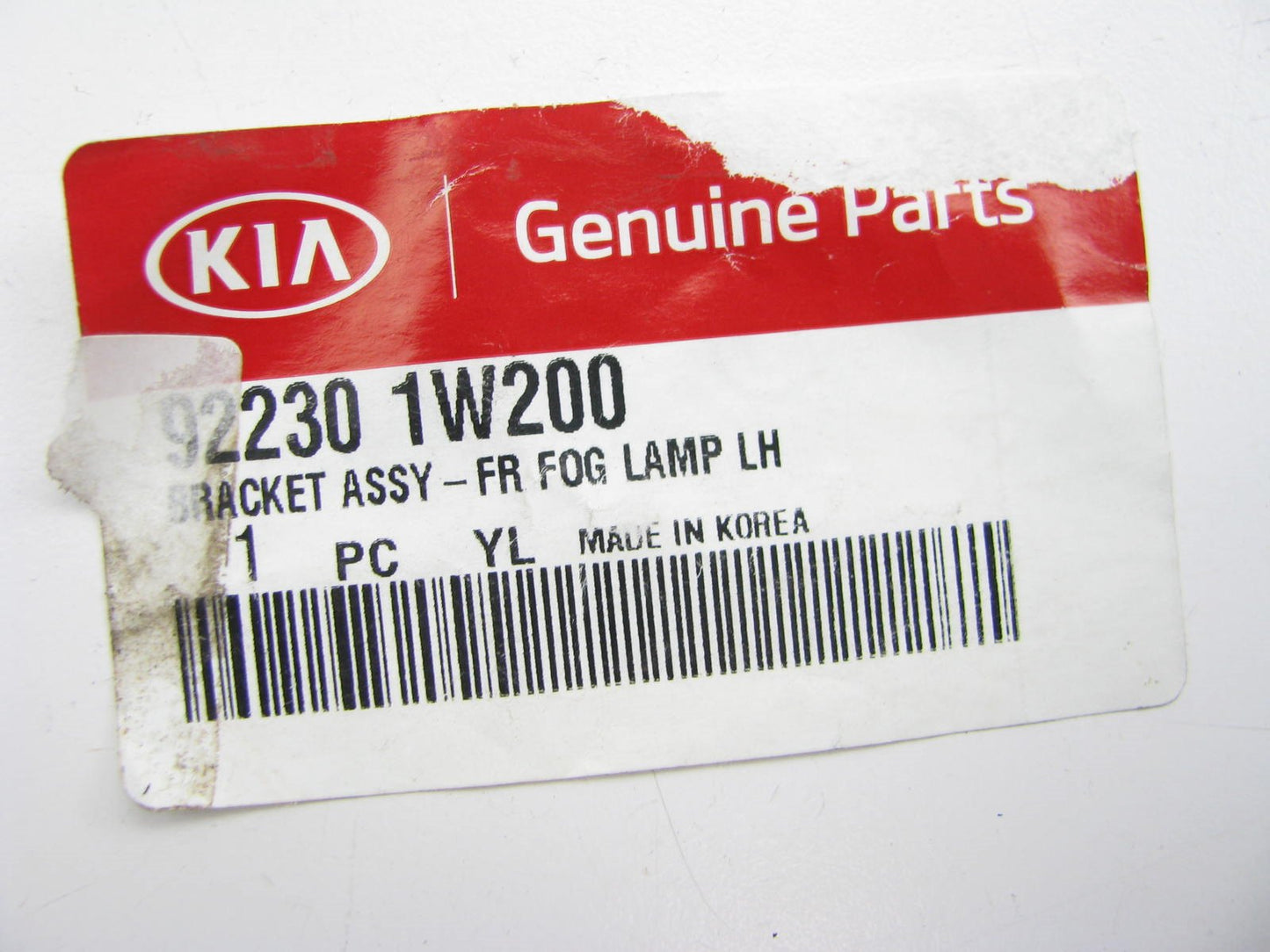 New OEM Front Left Side Fog Lamp Light Mounting Bracket For 12-15 Rio HATCHBACK