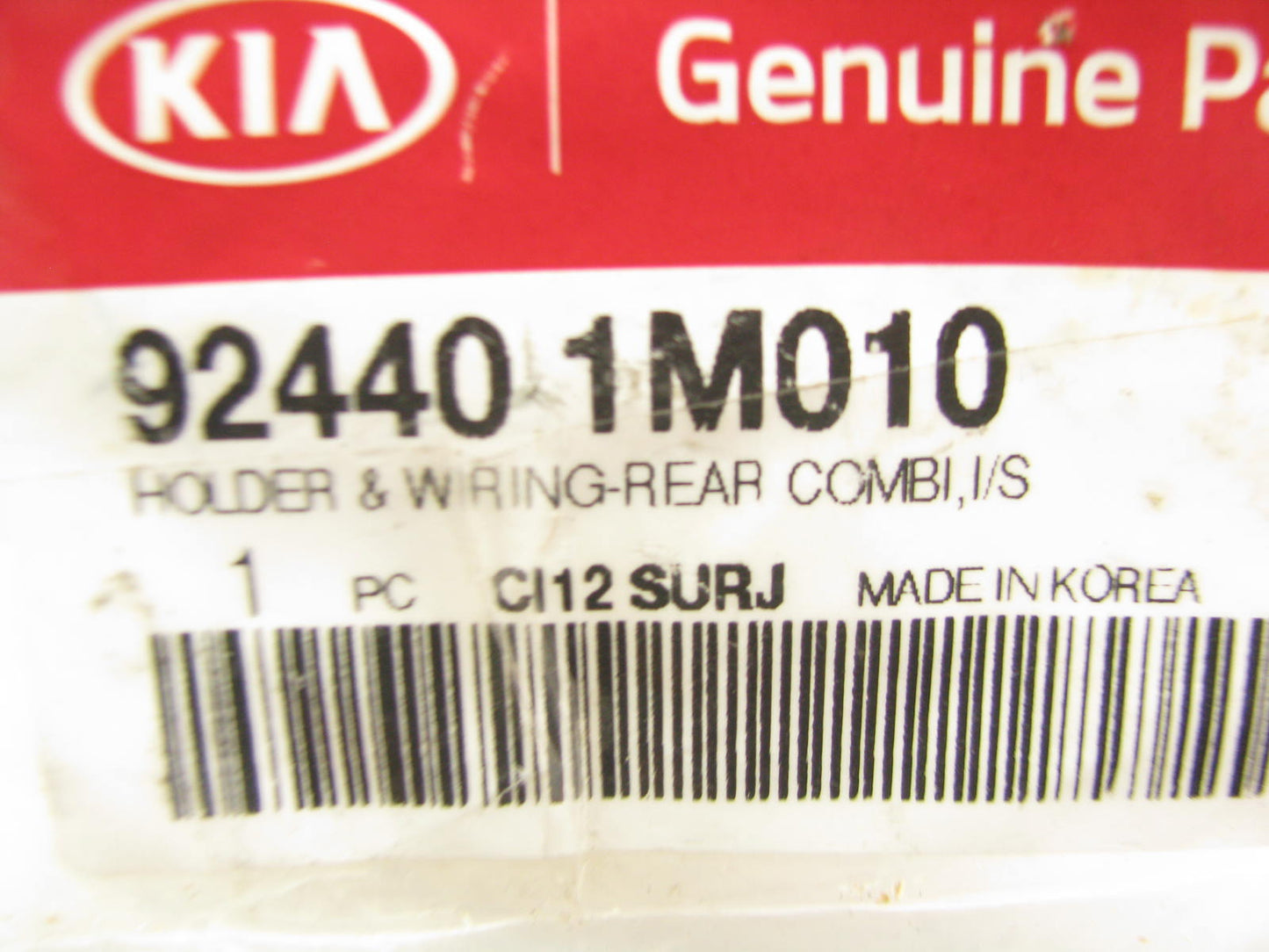 New OEM Rear Tail Lamp Light Bulb Socket Holder For 2010-13 Kia Forte 924401M010