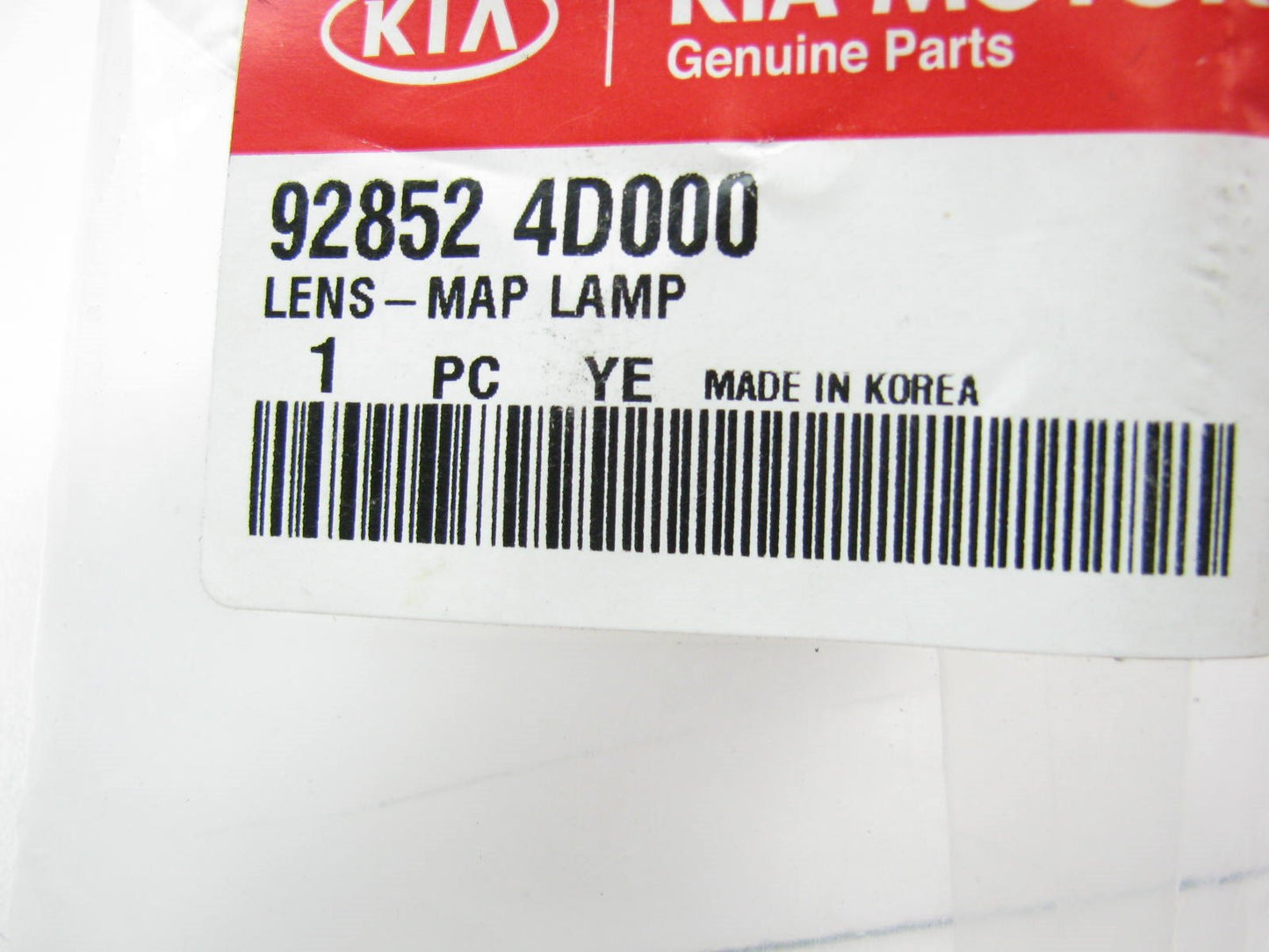 NEW Rear Over Head Map Light Lens OEM For 06-08 Optima 14-15 Sorento 928524D000