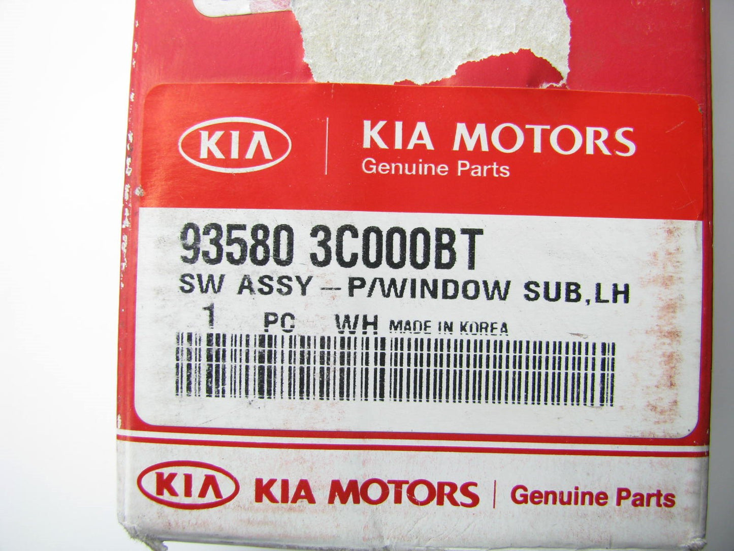 Rear Left Drivers Door Power Window Switch With Bezel OEM For 2003-06 KIA Optima