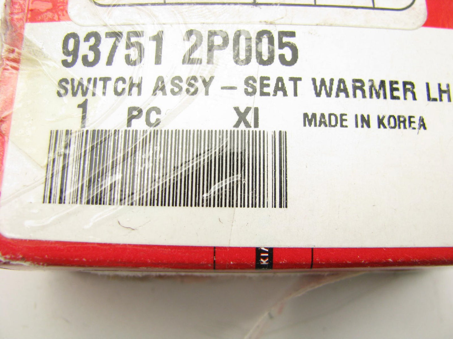New Left Side Seat Heat Warmer Switch OEM For 14-15 Kia Sorento 937512P005