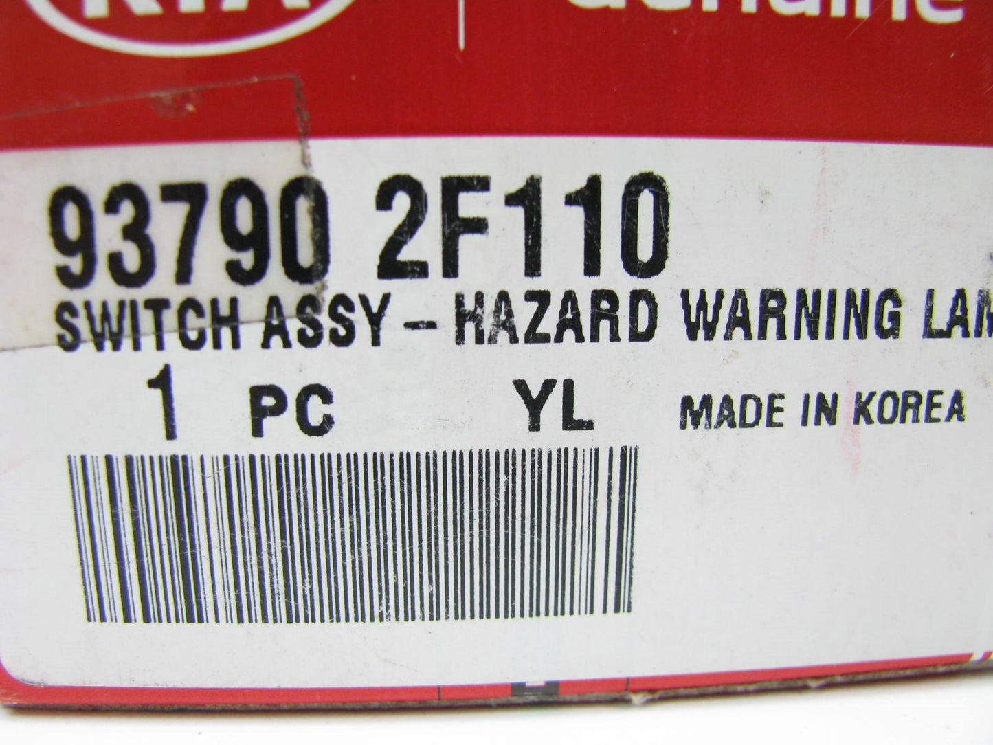 New Genuine Hazard Warning Light Lamp Switch OEM For 05-06 Spectra 937902F110